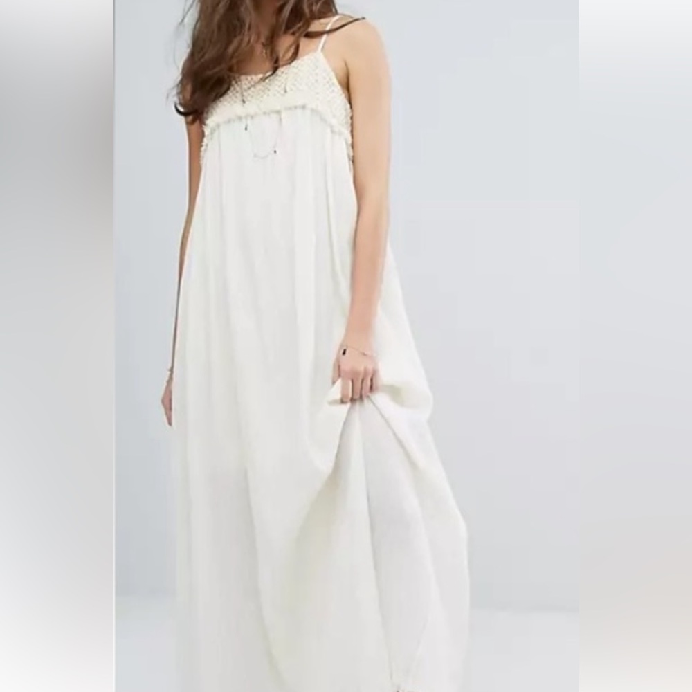 Beautiful Anthropology Moon River Maxi Dress